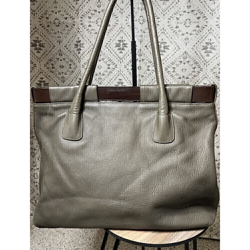 FURLA  fine pebble Leather tote Shoulder bag - Picture 4 of 16